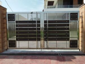 Gulson Interior Steel Gate - Stylish and Durable for Modern Homes